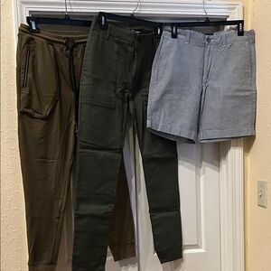 J. Crew light grey Cargo Pants and 2 pair Pants